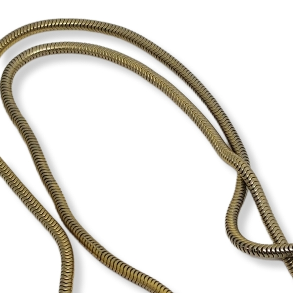 AVON 1976 S.M KENT "THE COLLECTION" DESIGNER SERIES POLISHED OVALS NECKLACE - Picture 7 of 8
